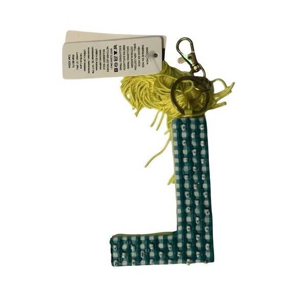 Anthropologie Monogram Key Chain Letter L - Picture 2 of 2